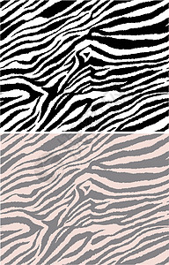 黑色的斑马重复的无缝斑马模式设计图片