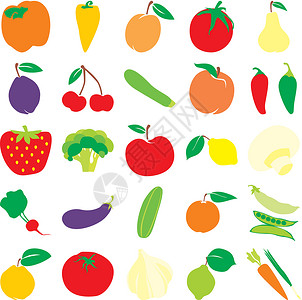 多吃蔬菜水果果类和蔬菜水果黄瓜花园柠檬食物香蕉维生素茄子营养洋葱设计图片