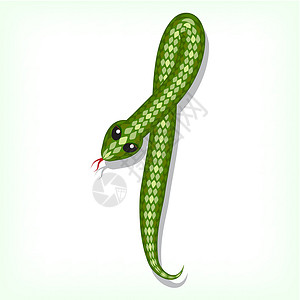 看书蛇蛇形字体 digit 1设计图片