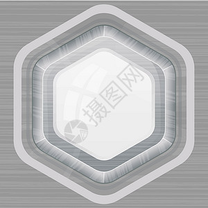 金属框架艺术技术白色圆圈背景图片