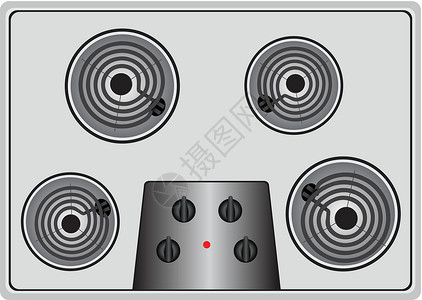 不插电电炉灶四元设计图片