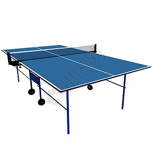 Ping pong 蓝色乒乓球 矢量图乐趣竞争活动竞赛消遣时间球拍游戏运动竞技背景图片