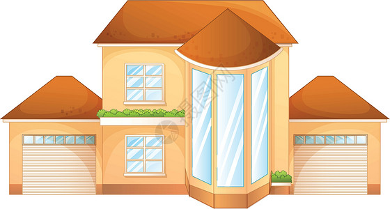 张家口大境门居内材料居住草图窗户建筑绿色卡通片草地砖块住宅设计图片