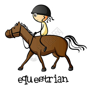 骑马女孩年轻女孩骑马女士运动员女性宠物孩子头盔动物马术骑术游戏设计图片