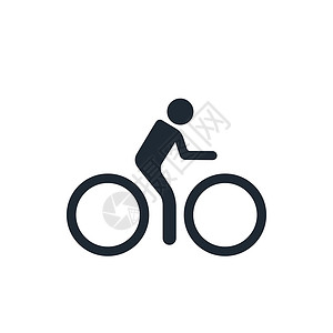 自行车绿道图标自行车设计图片