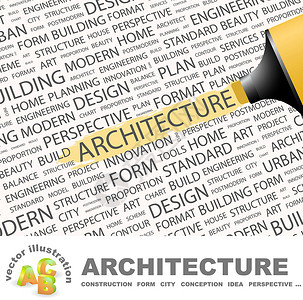 学期计划建筑图协会工程工程师包装信封标签词云风格技术建筑师设计图片