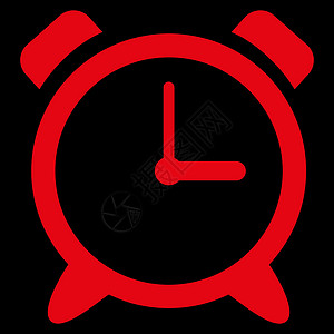 提醒时钟图标闹钟红色小时黑色日程背景时间仪表字形背景图片