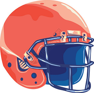 美国足球头盔WPA背景图片