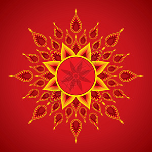 阿尔卡迪亚创造性的diwali贺卡设计矢量设计图片