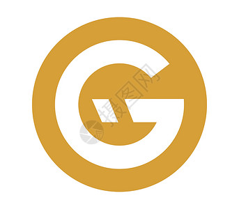 标志设计概念标识圆圈身份黄色创造力品牌公司营销标签元素背景图片