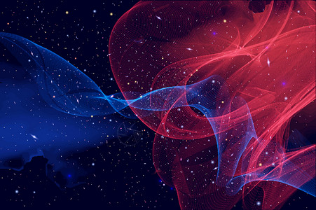 惊险的使用的矢量宇宙学插图火花星空极光星星邀请函科幻行星辉光宇宙艺术设计图片