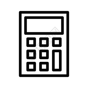 电子计算器会计核算网站互联网学校计算展示商业插图黑色金融教育设计图片