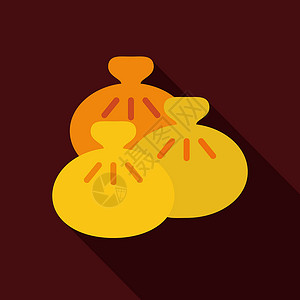 尖椒酿肉Khinkali 矢量图标 快餐标志菜单烹饪水饺面粉美食螳螂厨房餐厅文化饺子设计图片