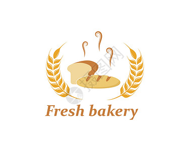 小麦矢量图面包店徽标矢量图烹饪奶油糕点饼干粮食巧克力厨房厨师蛋糕营养设计图片