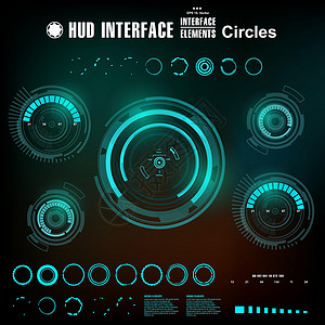 触摸板未来派虚拟图形触摸用户界面目标控制板展示定位用户传感器玻璃界面显示器柜台数据设计图片