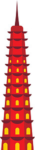 老寺庙寺庙 iconflat 样式上帝建筑学网络历史性宗教艺术城市旅行游客博客设计图片
