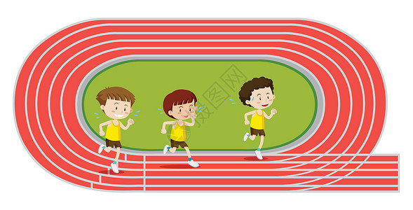 跑步冲刺男孩男孩训练跑步 Rac设计图片