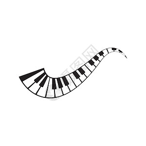 钢琴音乐键盘钢琴矢量乐器它制作图案乐队麦克风低音岩石竖琴爵士乐插图艺术音乐会合成器设计图片