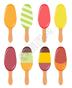 拿棒棒糖坏人彩色冰棒制作图案矢量巧克力糖果宏观产品冰淇淋插图美食晶圆食物甜点设计图片