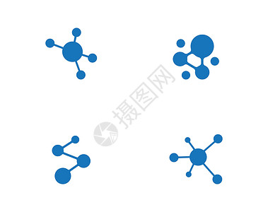 分子日志创新化学药品生活蓝色原子女孩生物生物学艺术背景图片