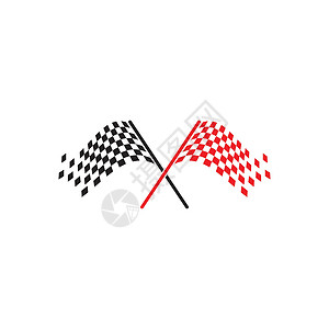 南欧种族赛旗图标简单设计赛旗日志标识网络竞赛摩托车摩托驾驶速度赛车商业发动机设计图片