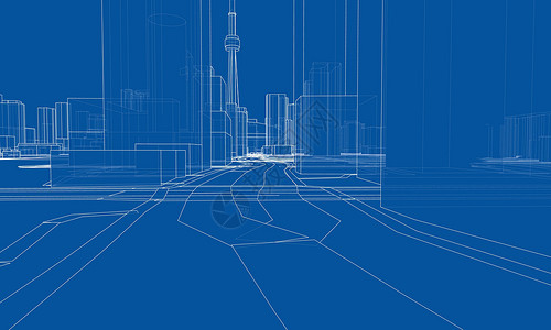 建筑字的素材矢量 3d 城市景观 建筑物和道路字法建筑插图工程大街房子技术街道蓝图建筑学设计图片