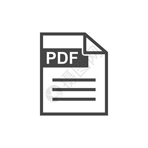 文件相关图标PDF 下载矢量图标 商业营销互联网概念的简单平面象形图 白色背景上的矢量图圆圈网站打印导航杂志正方形依恋标签黑色钥匙设计图片
