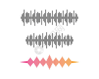 声音工作室声音波标识标签模板矢量图标录音机技术艺术均衡器玩家酒吧立体声波形收音机俱乐部设计图片