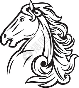 马头标志马头(马头)设计图片
