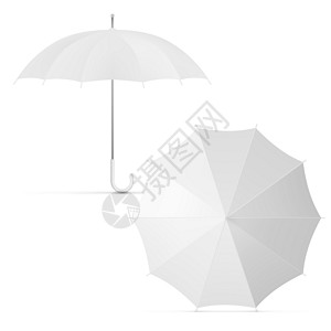 白切三黄鸡现实的白白色伞状品牌集阳伞配饰商品尼龙安全空白高架圆圈木头插图设计图片