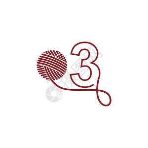 编织球3号和线条图标设计图示的尖刺设计图片
