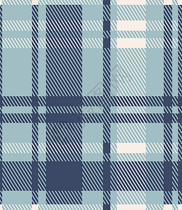 英语格子格子呢格子呢 深色 蓝色和白色格纹的苏格兰图案 苏格兰笼子 传统的苏格兰方格背景 无缝织物纹理设计图片