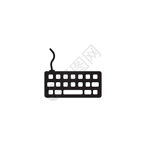 键盘布局键盘图标控制笔记本工作电脑木板计算机字母插图网络工具设计图片
