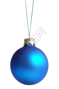 圣诞树装饰 十二月 蓝色的 玻璃 脆弱的 前夕 球背景图片