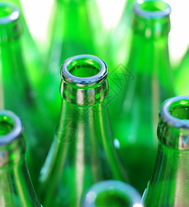 空瓶 餐厅 茶点 啤酒 酗酒 阴影 绿色的 透明的背景图片
