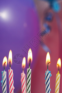 生日 幸福 惊喜 快乐的 喜庆的 派对 蜡烛 庆祝背景图片