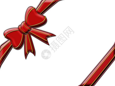 大红弓 节点 信 丝带 礼物 展示 喜庆的 框架背景图片