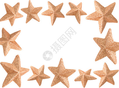 圣诞明星框架 冬天 星星 装饰风格 传统的 庆典 闪亮的背景图片