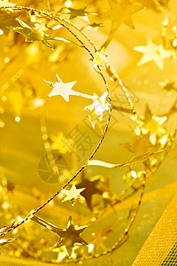 金金星 星星 假期 庆典背景图片