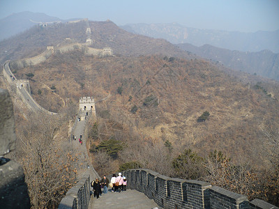 中国的长城 墙 假期 伟大的背景图片