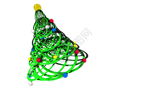 圣诞树摘要 圣诞节 装饰品 华丽的 幻想 松树 蓝色的 十二月背景图片