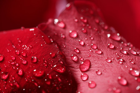 湿封闭大型玫瑰花瓣 水滴 魅力 礼物 花的背景图片