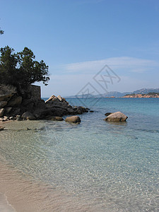 科西嘉语Name 悬崖 透明度 水 透明的 法国 夏天背景图片