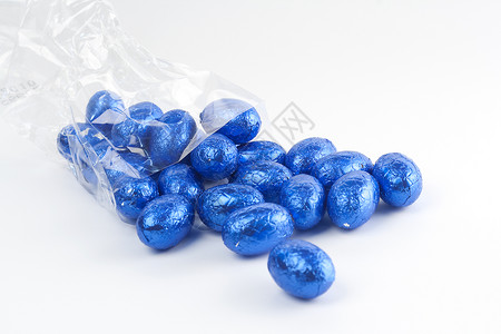 包糖果的素材青色东部蛋 糖果 节日 复活节彩蛋 银光 美味 蓝色的背景