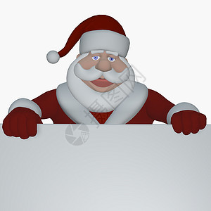 快乐的圣诞老人 假期 圣诞节背景图片