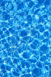 蓝色瓷砖池水波纹理 游泳 宏观 阳光 假期 湿的背景图片