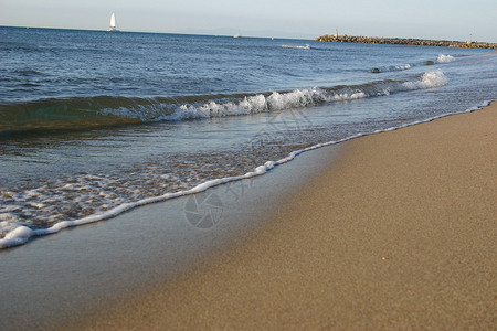 组团 冲浪 泡沫 地中海 夏天背景图片