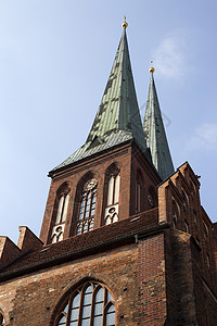  圣尼古拉教堂   柏林 教会 旅游 米特区背景图片