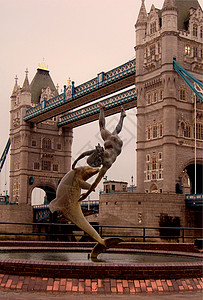 美丽的伦敦塔桥建筑旅游高清图片