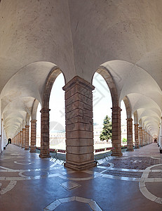 帕杜拉 僧 意大利 宗教 修道院 屏风 基督教 那不勒斯 大理石背景图片